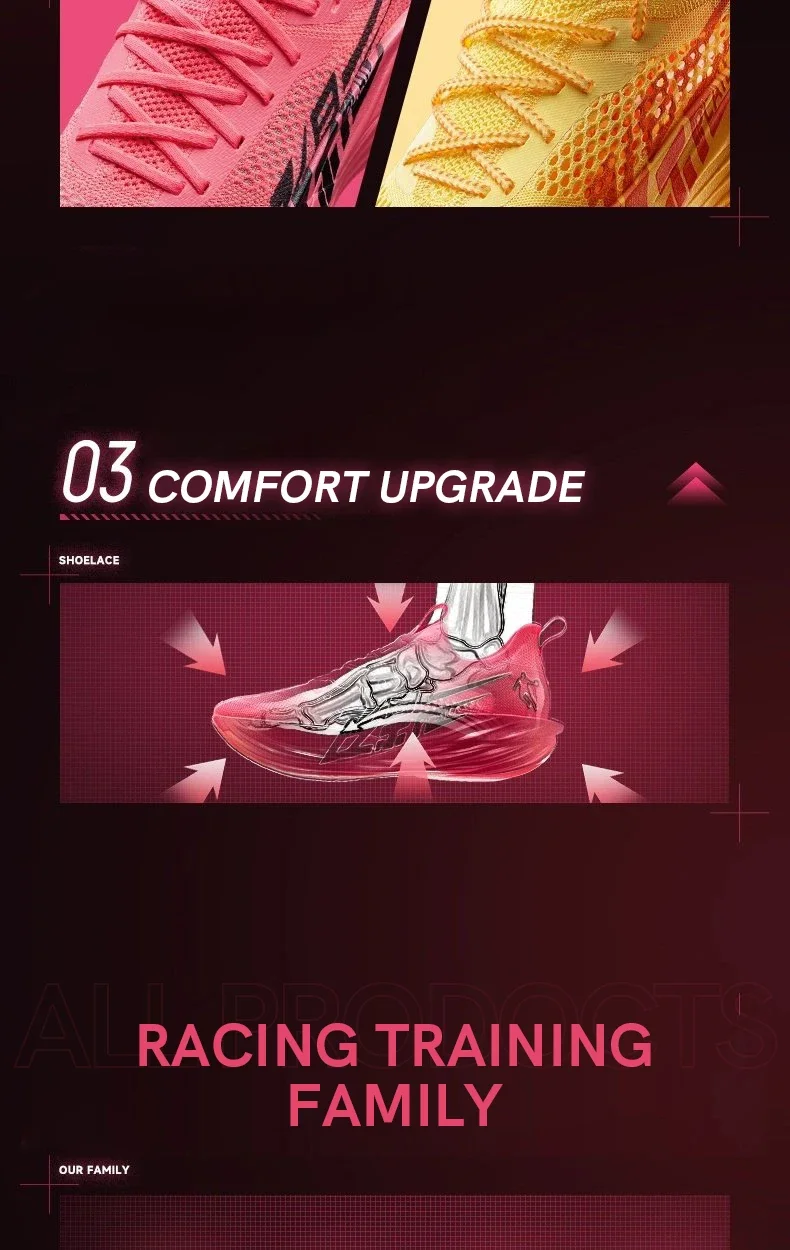 QIAODAN Feiying Plaid 1.5 Men 2025 Professional Marathons Running Shoes Anti-slip Shock-Absorbant Breathable Sneakers BM23240290