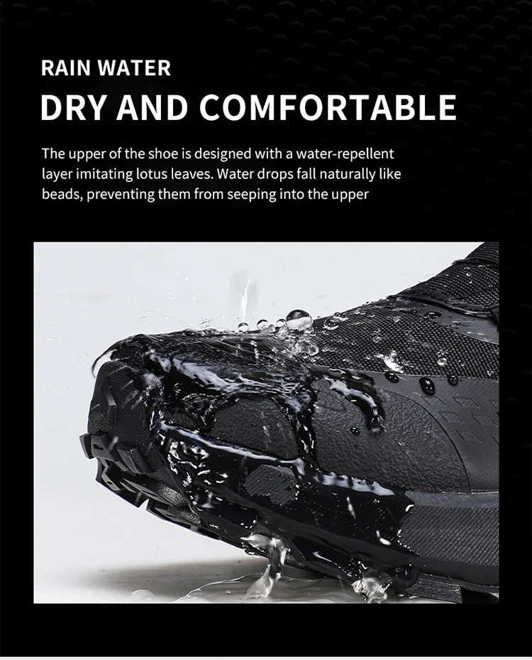 HUMTTO Winter Outdoor Water Resistance Hiking Shoes Men's 2025 Anti Slip Mountain Climbing High Top Luxury Casual Trekking Boots