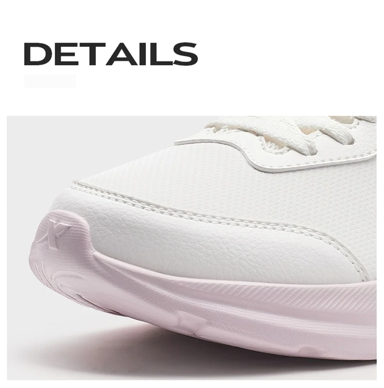 Xtep Running Shoe for Women Support Yu Yi Fw Cushioning Shock WaterProof Stability Durability Breathable Sneakers 875418110055