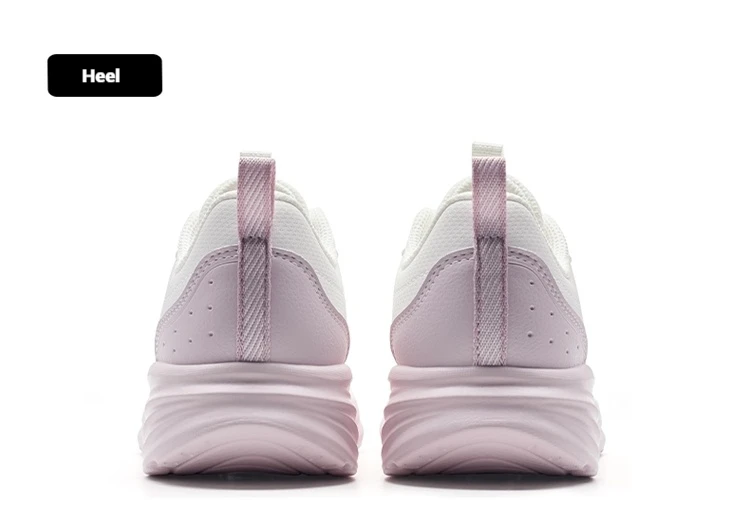 Xtep Running Shoe for Women Support Yu Yi Fw Cushioning Shock WaterProof Stability Durability Breathable Sneakers 875418110055