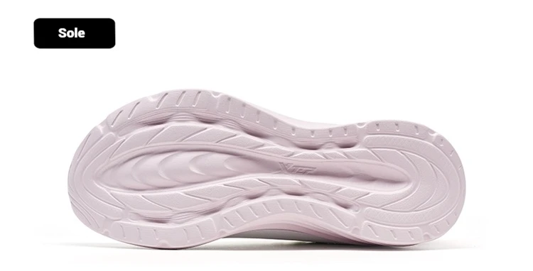 Xtep Running Shoe for Women Support Yu Yi Fw Cushioning Shock WaterProof Stability Durability Breathable Sneakers 875418110055