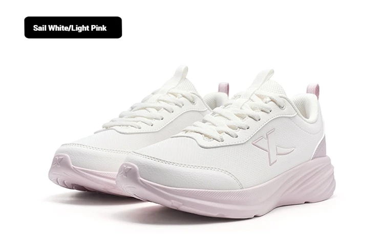 Xtep Running Shoe for Women Support Yu Yi Fw Cushioning Shock WaterProof Stability Durability Breathable Sneakers 875418110055