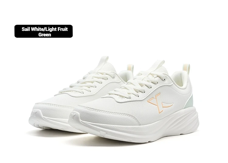 Xtep Running Shoe for Women Support Yu Yi Fw Cushioning Shock WaterProof Stability Durability Breathable Sneakers 875418110055