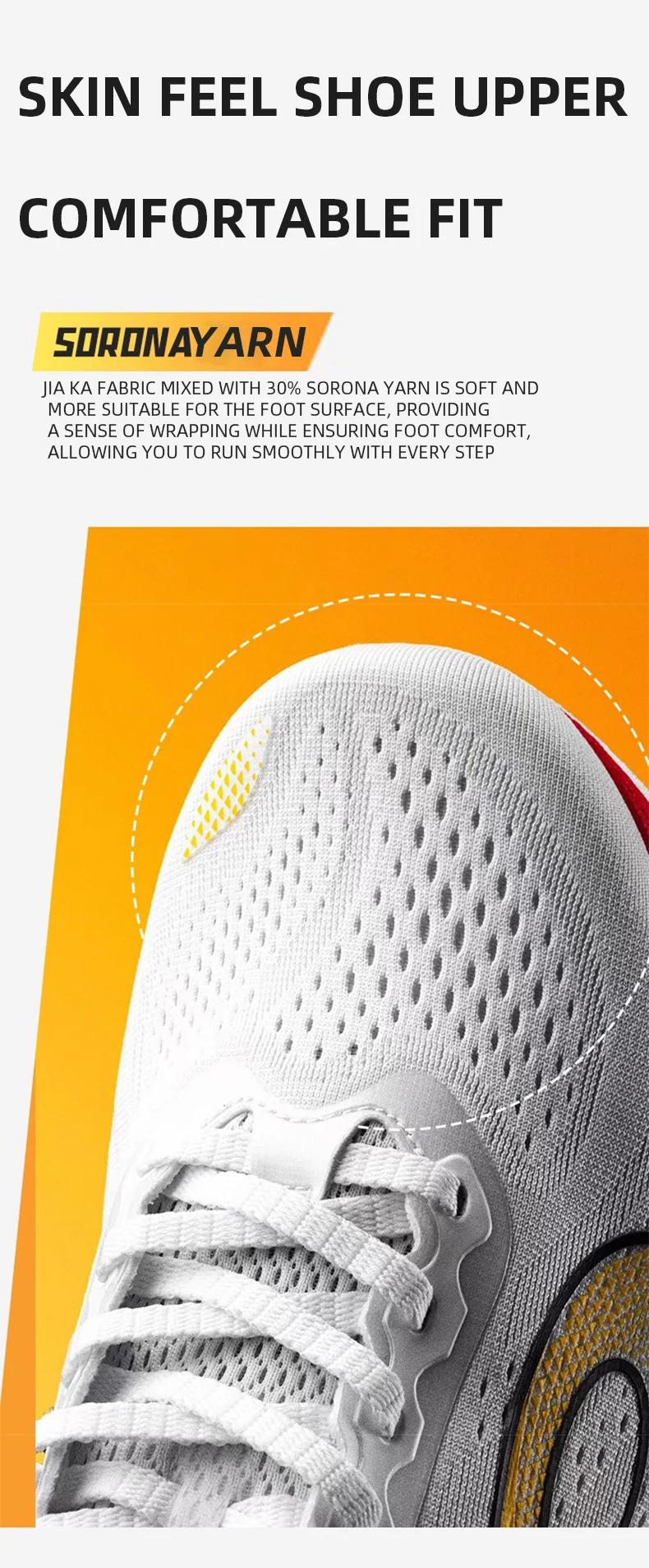 QIAODAN LH600 Running Shoes Man 2025 Cushion Breathable Lightweight Sneakers Thick-soled Anti-slip Training Shoes QXB023253213R