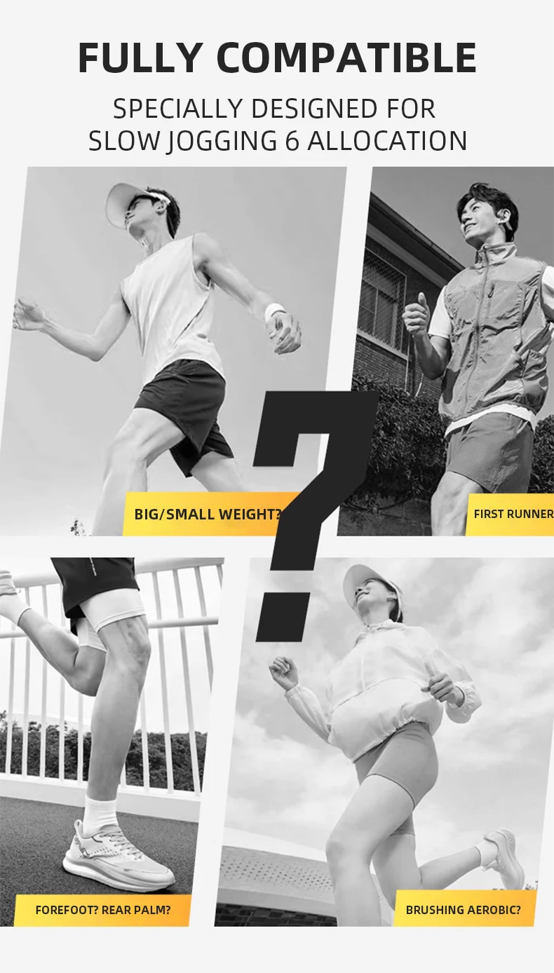 QIAODAN LH600 Running Shoes Man 2025 Cushion Breathable Lightweight Sneakers Thick-soled Anti-slip Training Shoes QXB023253213R