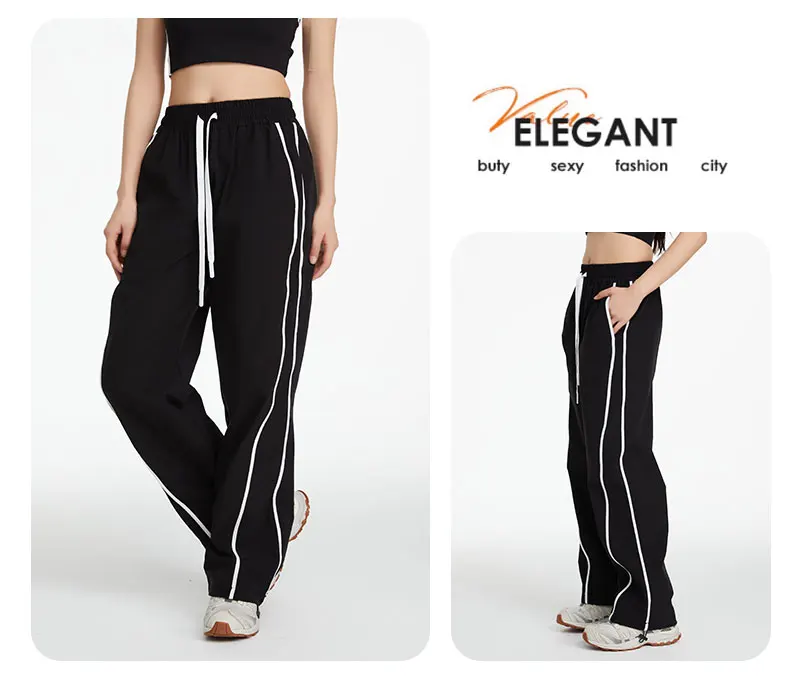 Sports Trousers Women Summer Cool Windproof Outdoor Mountaineering Loose Casual Wide-leg Pants Quick-drying Sun Protection Pants
