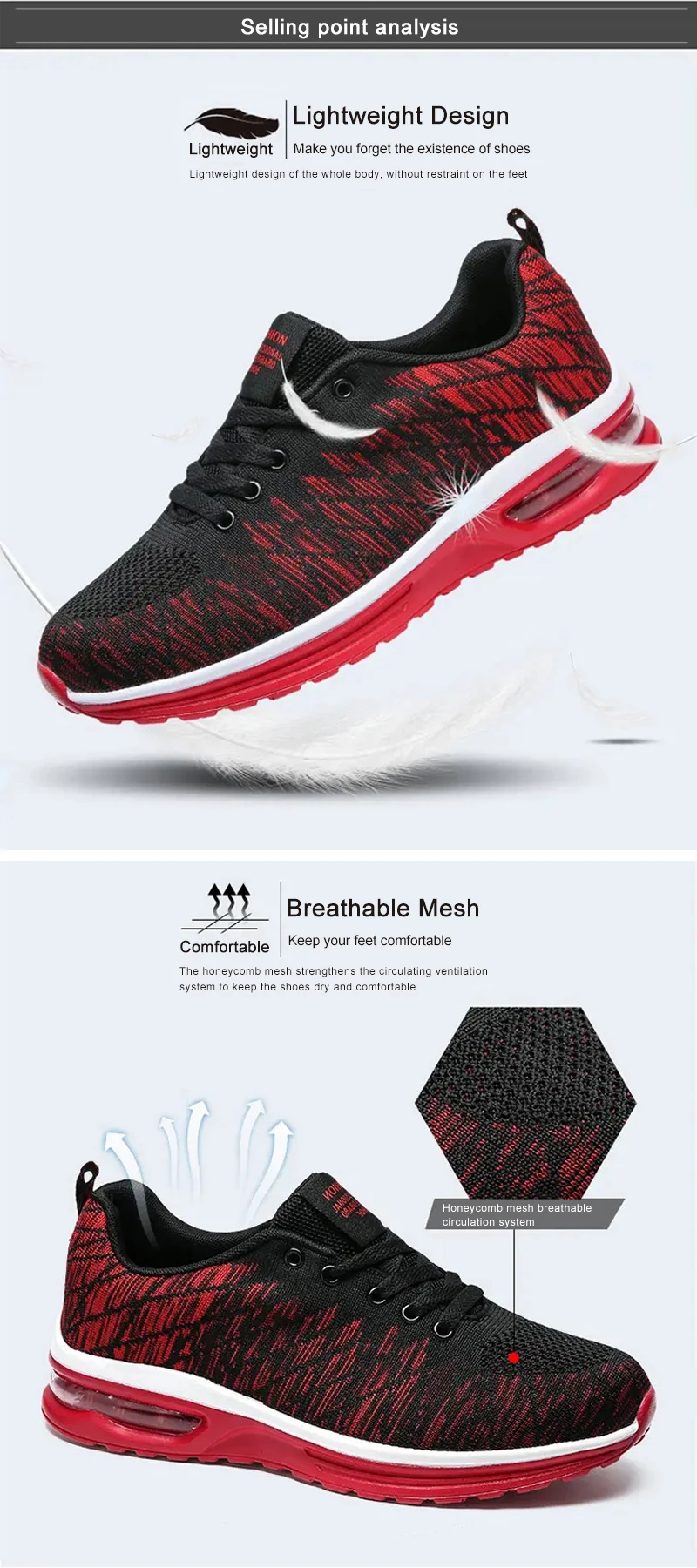 Men Running Shoes Fashion Breathable Outdoor Male Sports Shoes Sneakers Women Comfortable Athletic Footwear