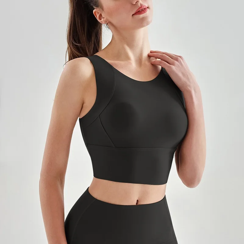 Cloud Hide High Support Sports Bra for Women Gym Yoga Crop Top Home Fitness Workout Underwear Girl Large Size Running Bike Shirt