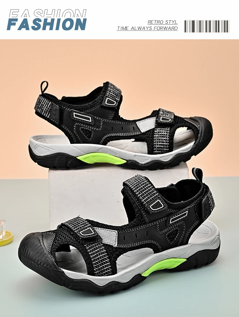 2025 Men's Women's Shoes Summer Outdoor Student Sandals Anti Slip Soft Bottom River Tracing Sports Flat Bottom Beach Shoes