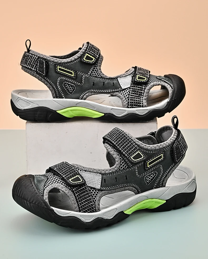 2025 Men's Women's Shoes Summer Outdoor Student Sandals Anti Slip Soft Bottom River Tracing Sports Flat Bottom Beach Shoes