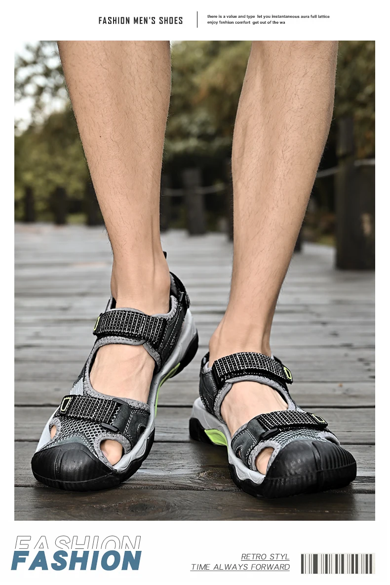 2025 Men's Women's Shoes Summer Outdoor Student Sandals Anti Slip Soft Bottom River Tracing Sports Flat Bottom Beach Shoes