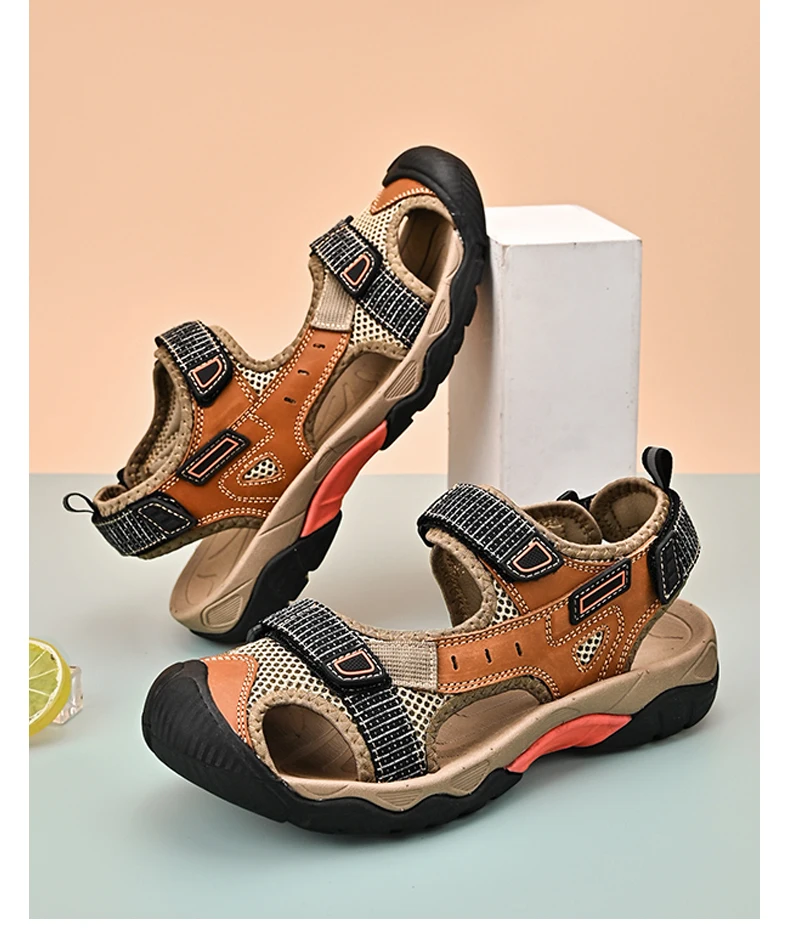 2025 Men's Women's Shoes Summer Outdoor Student Sandals Anti Slip Soft Bottom River Tracing Sports Flat Bottom Beach Shoes
