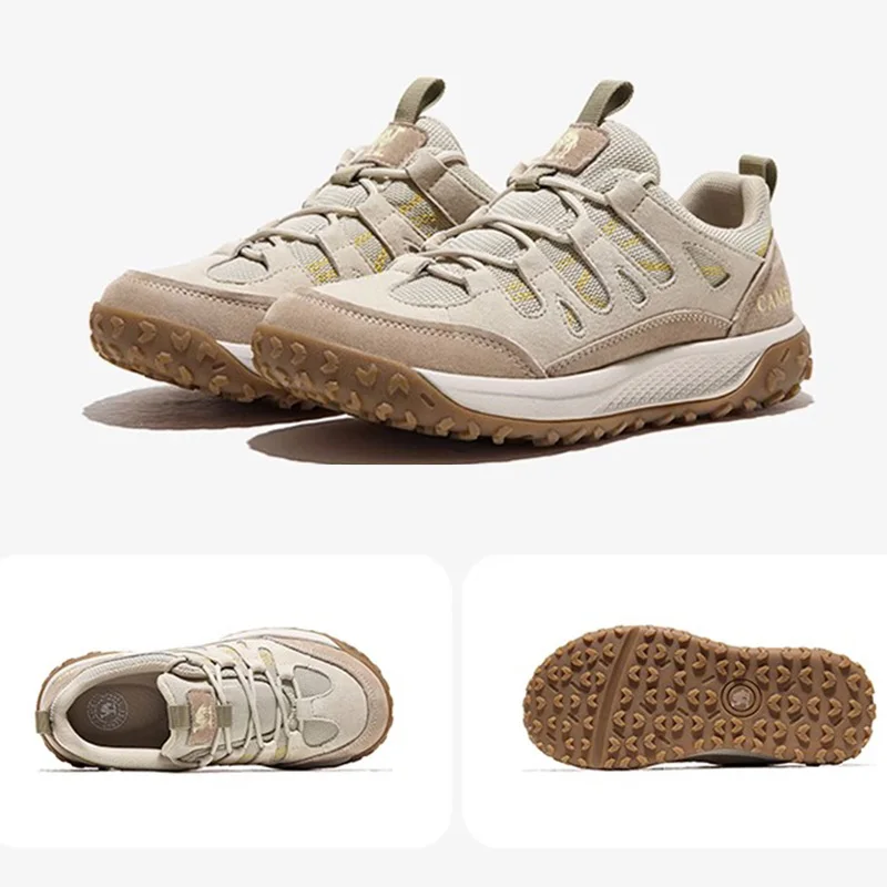 GOLDEN CMAEL Women's Hiking Shoes Waterproof Non-slip Woman Sneakers Outdoor Sports Trekking Shoes for Women 2023 Autumn New