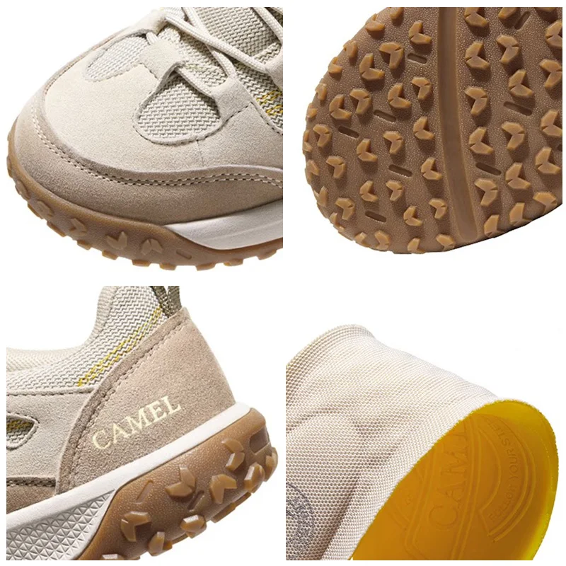 GOLDEN CMAEL Women's Hiking Shoes Waterproof Non-slip Woman Sneakers Outdoor Sports Trekking Shoes for Women 2023 Autumn New