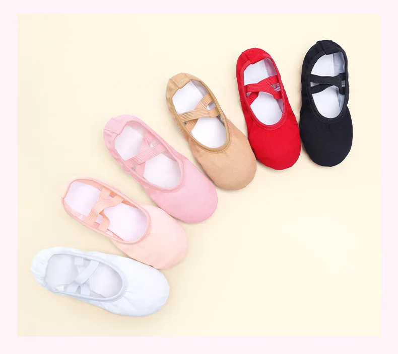 Ballet Shoes for Girls Dance Shoe Woman Dancing Slipper Canvas Soft Sole Ballet Dance Shoe Girls Women Ballet Slippers