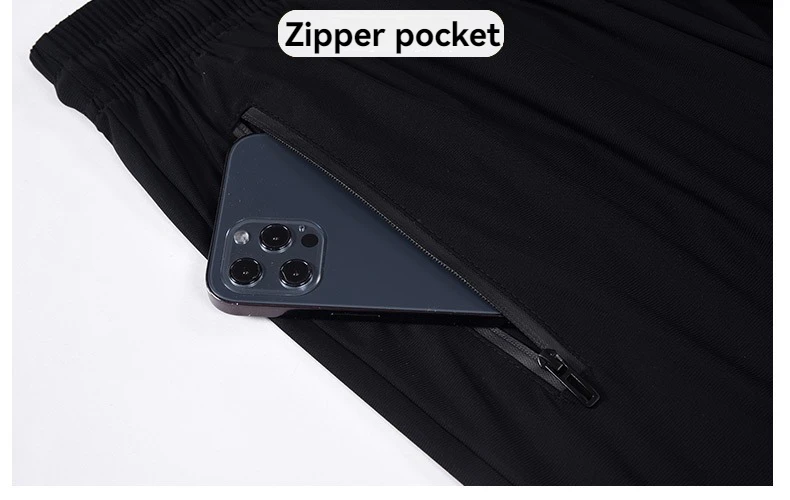 New Ice Silk Breathable Men's Sports Pants Quick Drying Sweat-absorbing Comfortable Cool High Quality Outdoor Pants for trousers