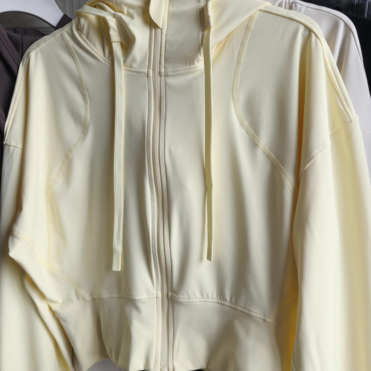 Women's Hooded Running Jacket Cycling Coat Yoga Jogging Shirt Tights Outdoor Sports Gym Clothing Running Wear Sportswear