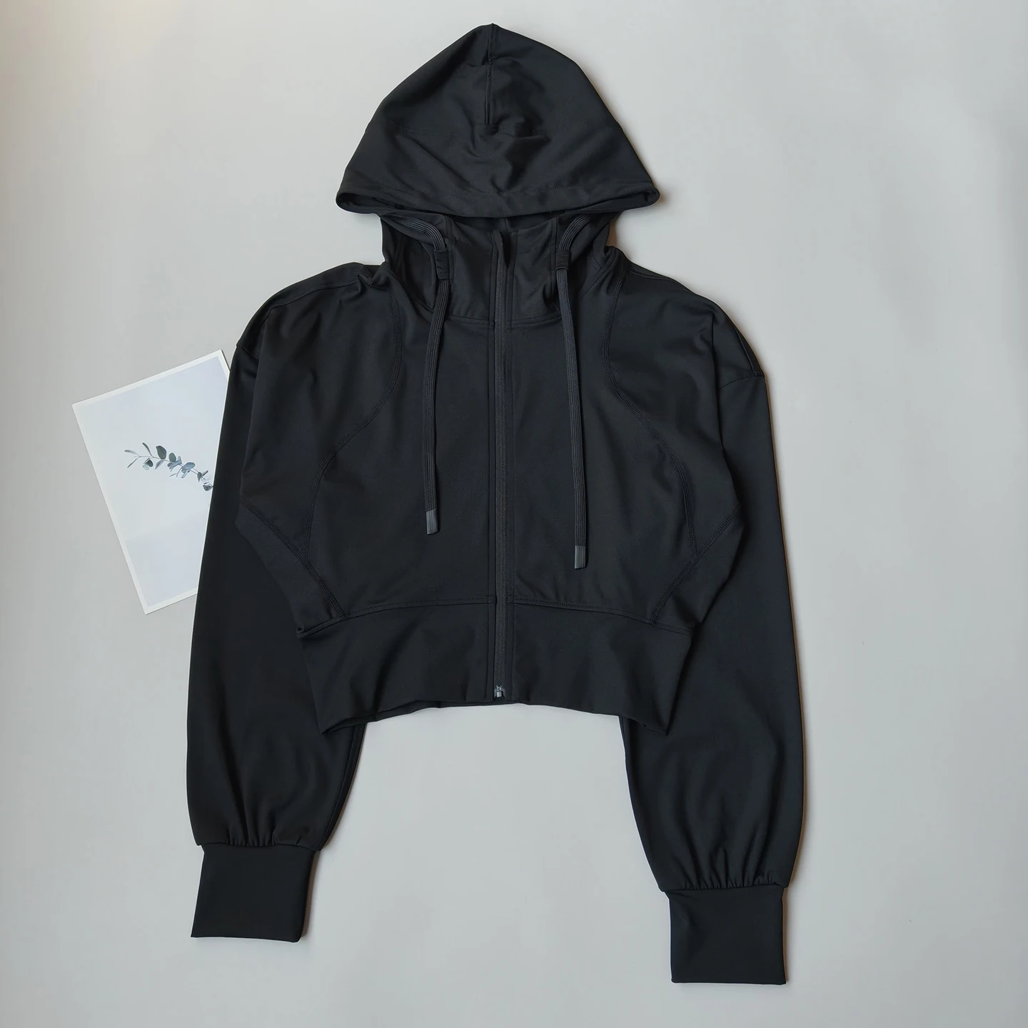 Women's Hooded Running Jacket Cycling Coat Yoga Jogging Shirt Tights Outdoor Sports Gym Clothing Running Wear Sportswear