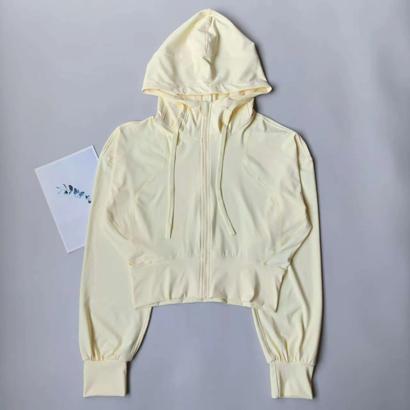 Women's Hooded Running Jacket Cycling Coat Yoga Jogging Shirt Tights Outdoor Sports Gym Clothing Running Wear Sportswear