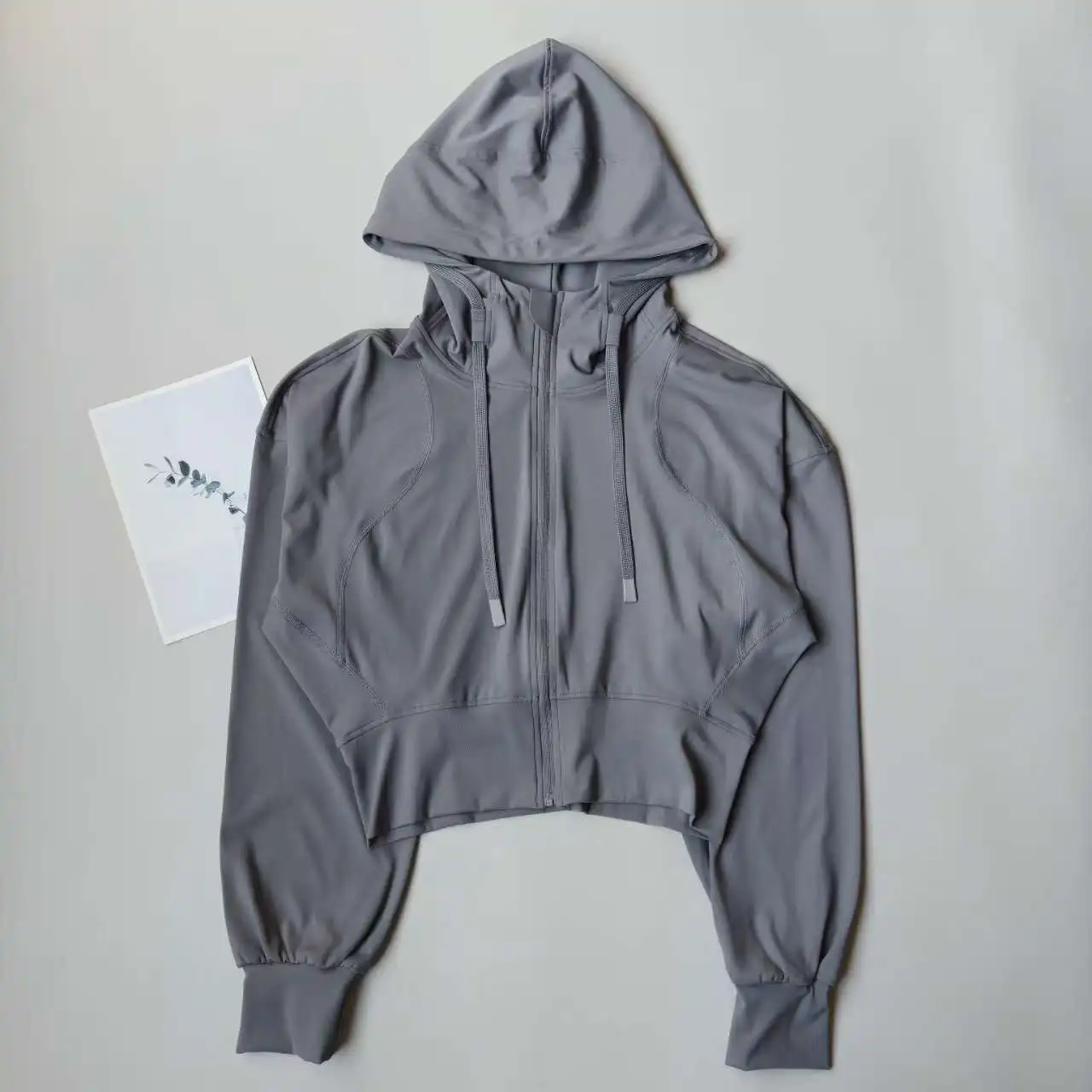 Women's Hooded Running Jacket Cycling Coat Yoga Jogging Shirt Tights Outdoor Sports Gym Clothing Running Wear Sportswear