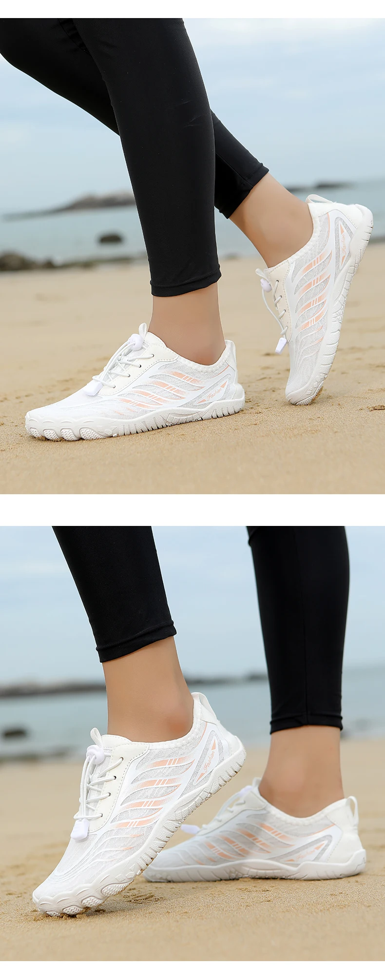 Summer Women Wading Shoes Barefoot Beach Adults Gym Outdoor Training Footwear Quick-Drying Breathable Canyoning Sneakers For Men