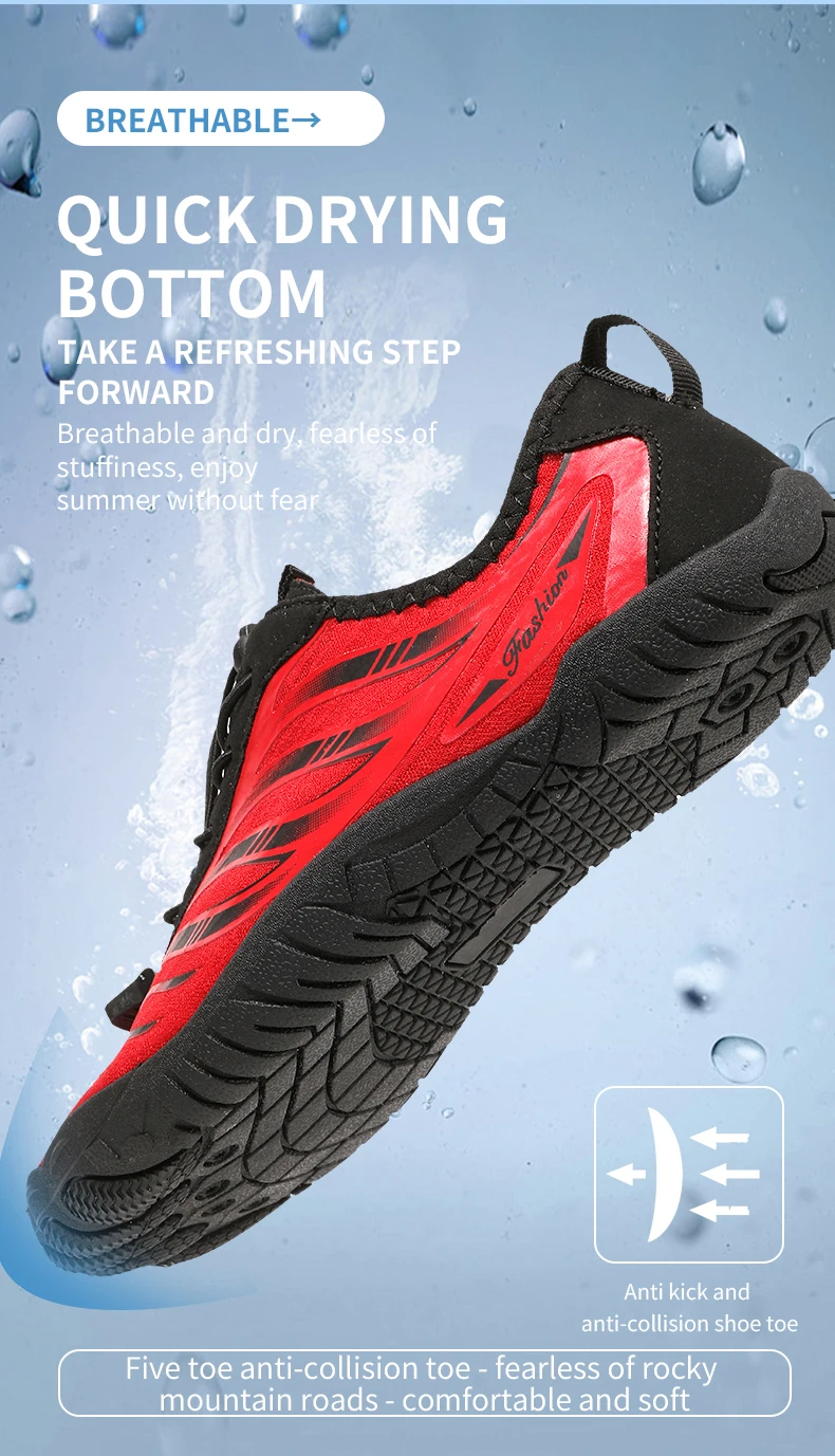 Summer Women Wading Shoes Barefoot Beach Adults Gym Outdoor Training Footwear Quick-Drying Breathable Canyoning Sneakers For Men