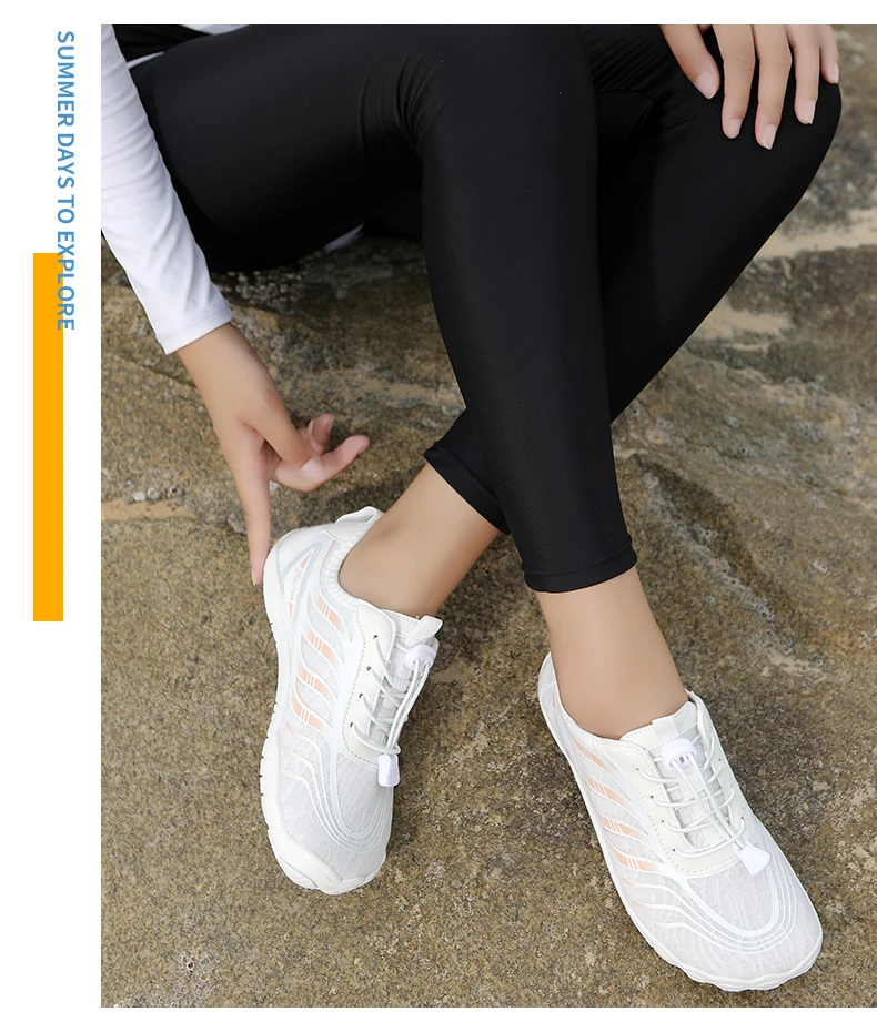 Summer Women Wading Shoes Barefoot Beach Adults Gym Outdoor Training Footwear Quick-Drying Breathable Canyoning Sneakers For Men