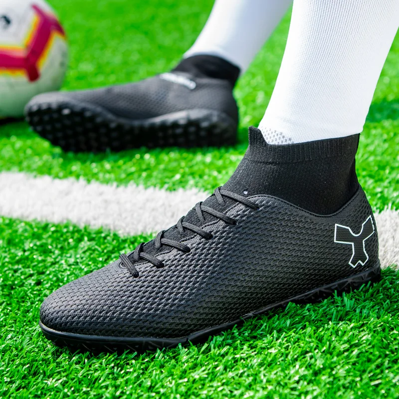 Quality Soccer Cleats for Men Soccer Shoes Society Boys Football Boots Children Football Shoes Sneakers Unisex Soccer Boots