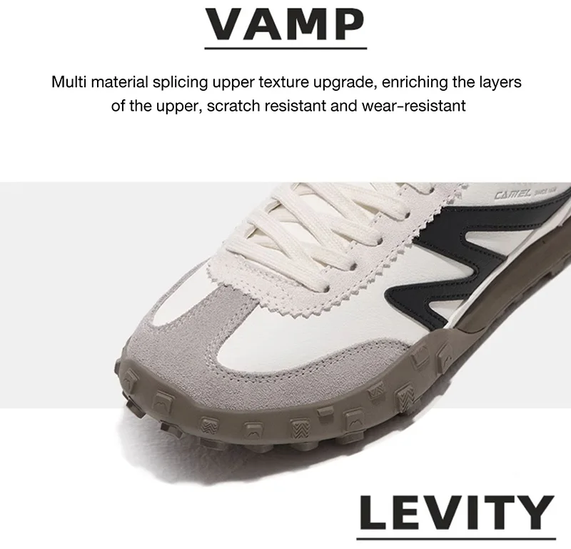 GOLDEN CAMEL Women's Sports Shoes Breathable Men's Sneakers Autumn Anti-slip Retro German Running Skateboarding Shoes for Men