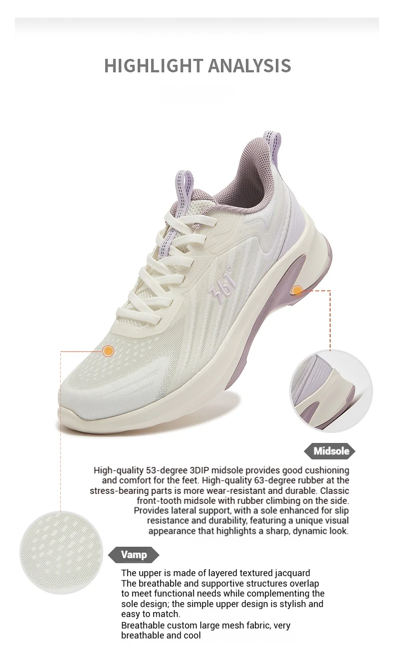 361 Degrees Fengya SE Women's Sports Shoes Leather Outdoor All-Terrain Versatile Retro Wear-resistant Female Sneakers 682522251