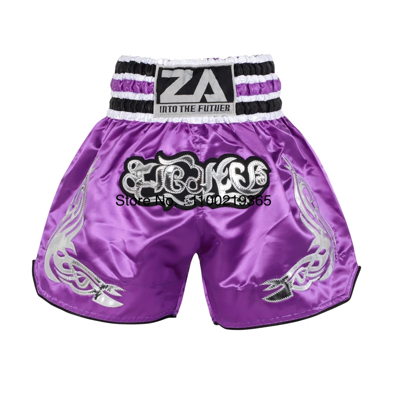 Muay Thai Shorts 2025 New Kick Boxing Shorts Men Women Kids Retro Martial Arts Thaiboxing Kickboxing Cage Fighting Workout Pants