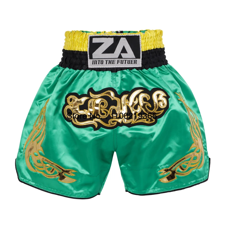 Muay Thai Shorts 2025 New Kick Boxing Shorts Men Women Kids Retro Martial Arts Thaiboxing Kickboxing Cage Fighting Workout Pants