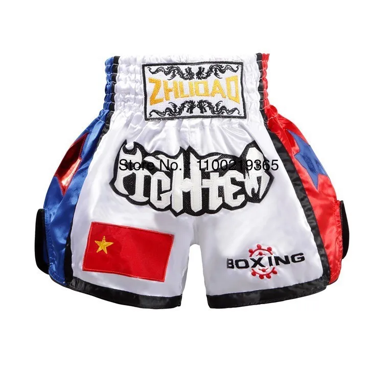 Muay Thai Shorts 2025 New Kick Boxing Shorts Men Women Kids Retro Martial Arts Thaiboxing Kickboxing Cage Fighting Workout Pants