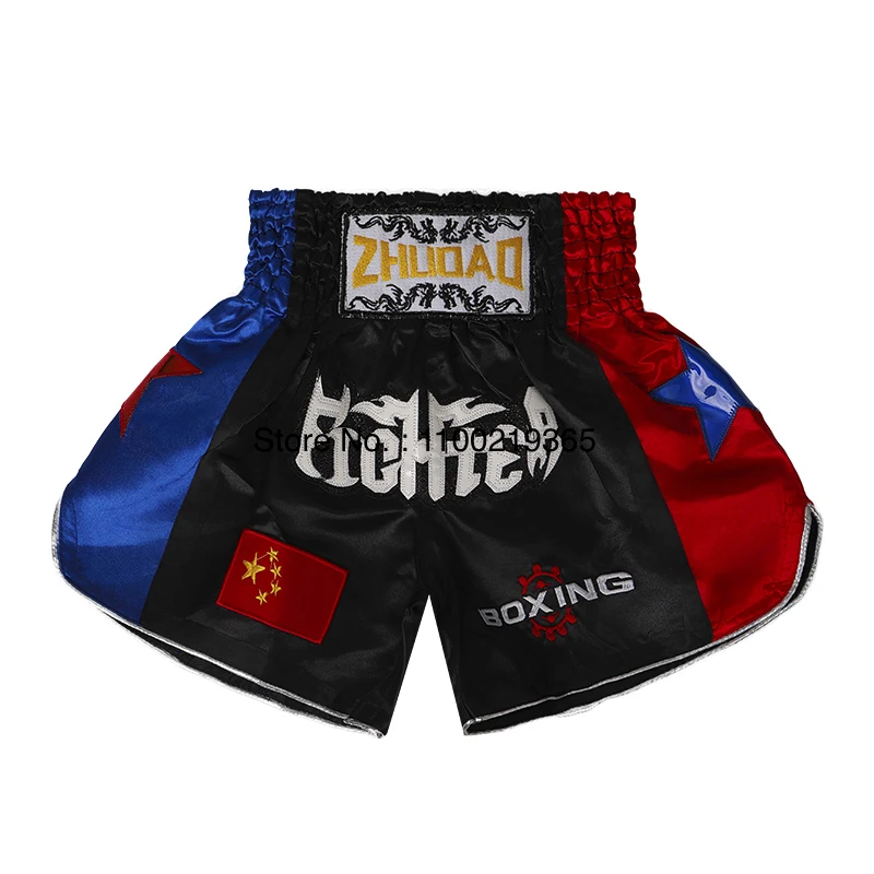 Muay Thai Shorts 2025 New Kick Boxing Shorts Men Women Kids Retro Martial Arts Thaiboxing Kickboxing Cage Fighting Workout Pants
