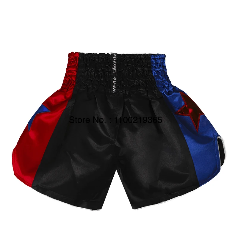 Muay Thai Shorts 2025 New Kick Boxing Shorts Men Women Kids Retro Martial Arts Thaiboxing Kickboxing Cage Fighting Workout Pants