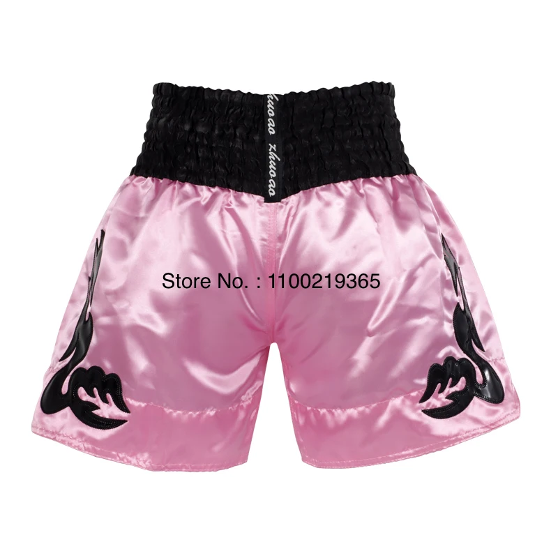 Muay Thai Shorts 2025 New Kick Boxing Shorts Men Women Kids Retro Martial Arts Thaiboxing Kickboxing Cage Fighting Workout Pants