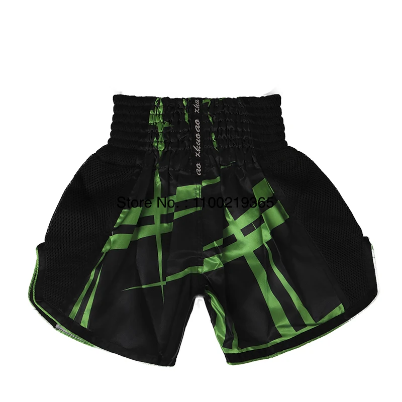 Muay Thai Shorts 2025 New Kick Boxing Shorts Men Women Kids Retro Martial Arts Thaiboxing Kickboxing Cage Fighting Workout Pants