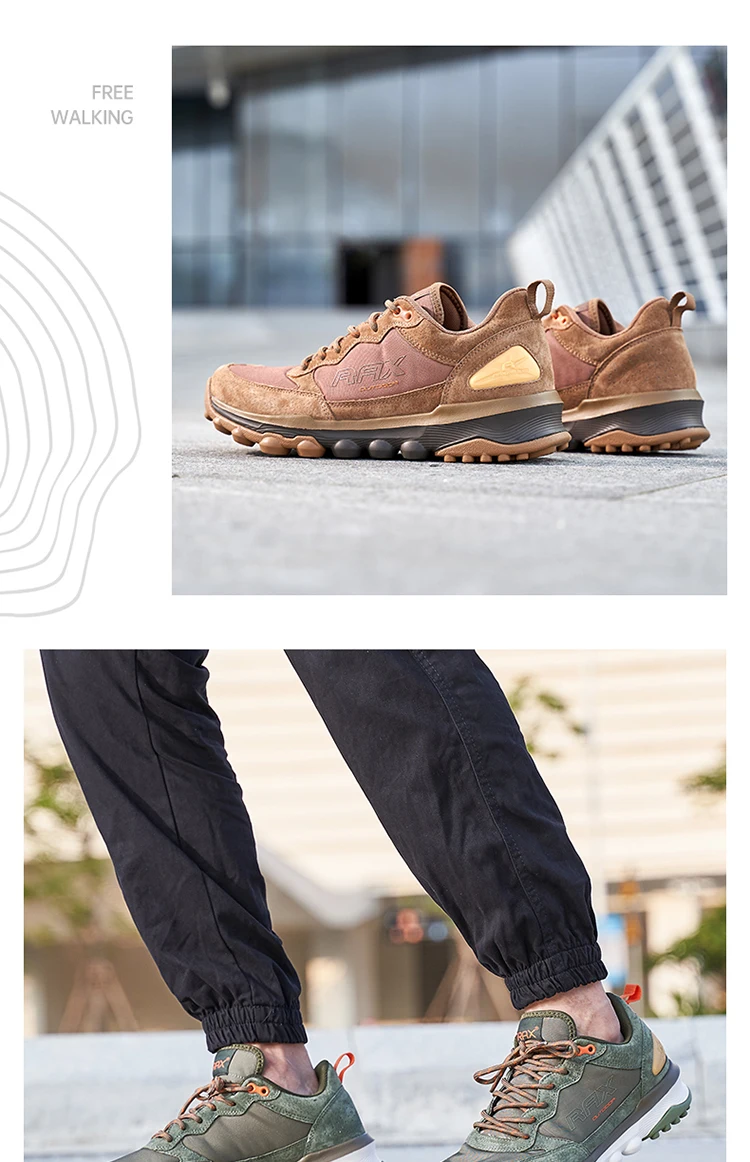 RAX Winter Hiking Boots Men Waterproof Breathable Outdoor Sports Sneakers for Men Trekking Boots Mountain Trekking Shoes Bigsize