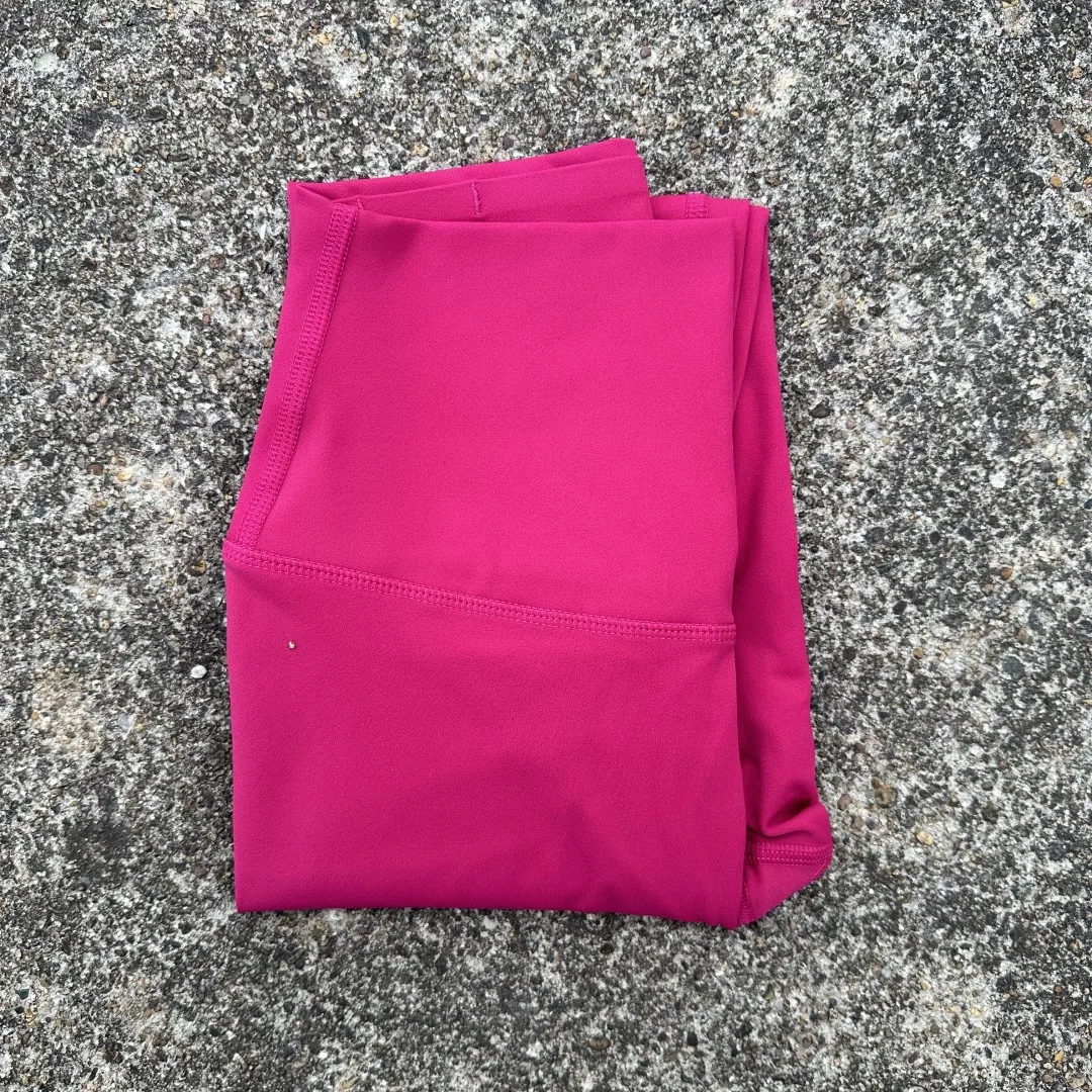 Solid Color Back Waist Pocket High Waist Fitness Yoga Legging soft Women Sport Pant Tight Butter Athletic Gym Ankle-Length Pants
