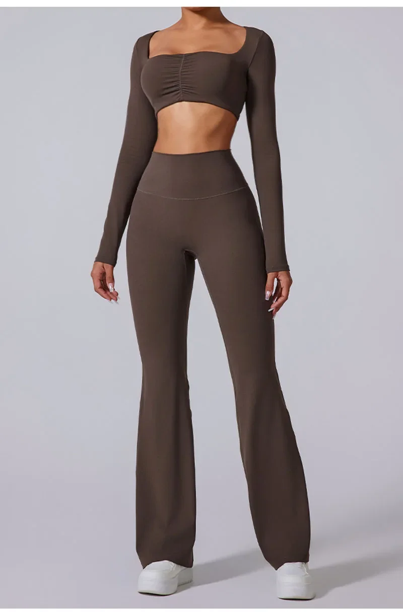 Cloud Hide Leisure Sports Trousers Home Workout Long Yoga Pants for Women Gym Fitness Running Leggings High Waist Street Tights