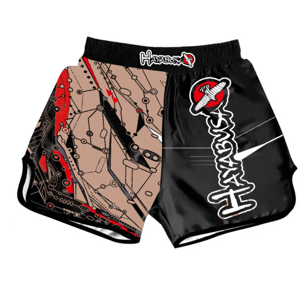 Boxing Training Shorts Breathable Fighting Boxing Fighting Sanda Martial Arts Hall Muay MMA Thai Coach Running Fitness Shorts
