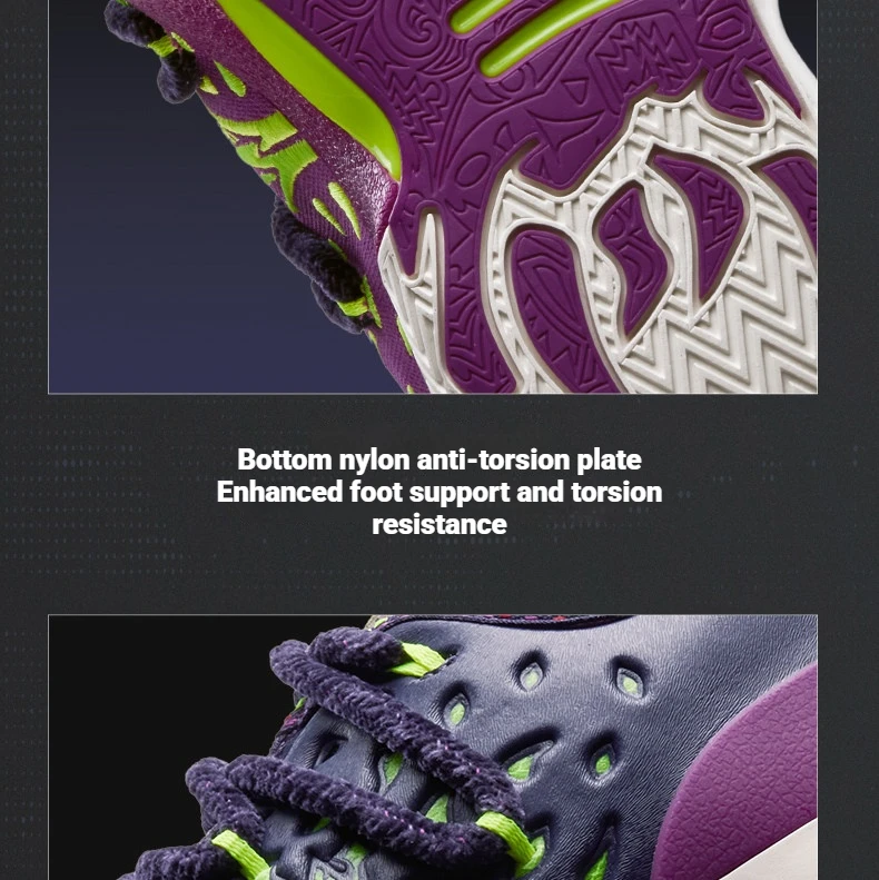 361 ° Joker 2 Low Men Basketball Shoes New Trendy Chic Breathable Shock-Absorbing Wear-resistant Male Sneakers 672611110
