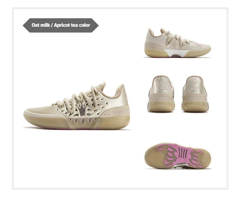 361 ° Joker 2 Low Men Basketball Shoes New Trendy Chic Breathable Shock-Absorbing Wear-resistant Male Sneakers 672611110
