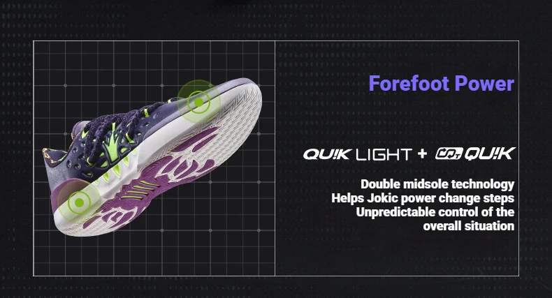 361 ° Joker 2 Low Men Basketball Shoes New Trendy Chic Breathable Shock-Absorbing Wear-resistant Male Sneakers 672611110