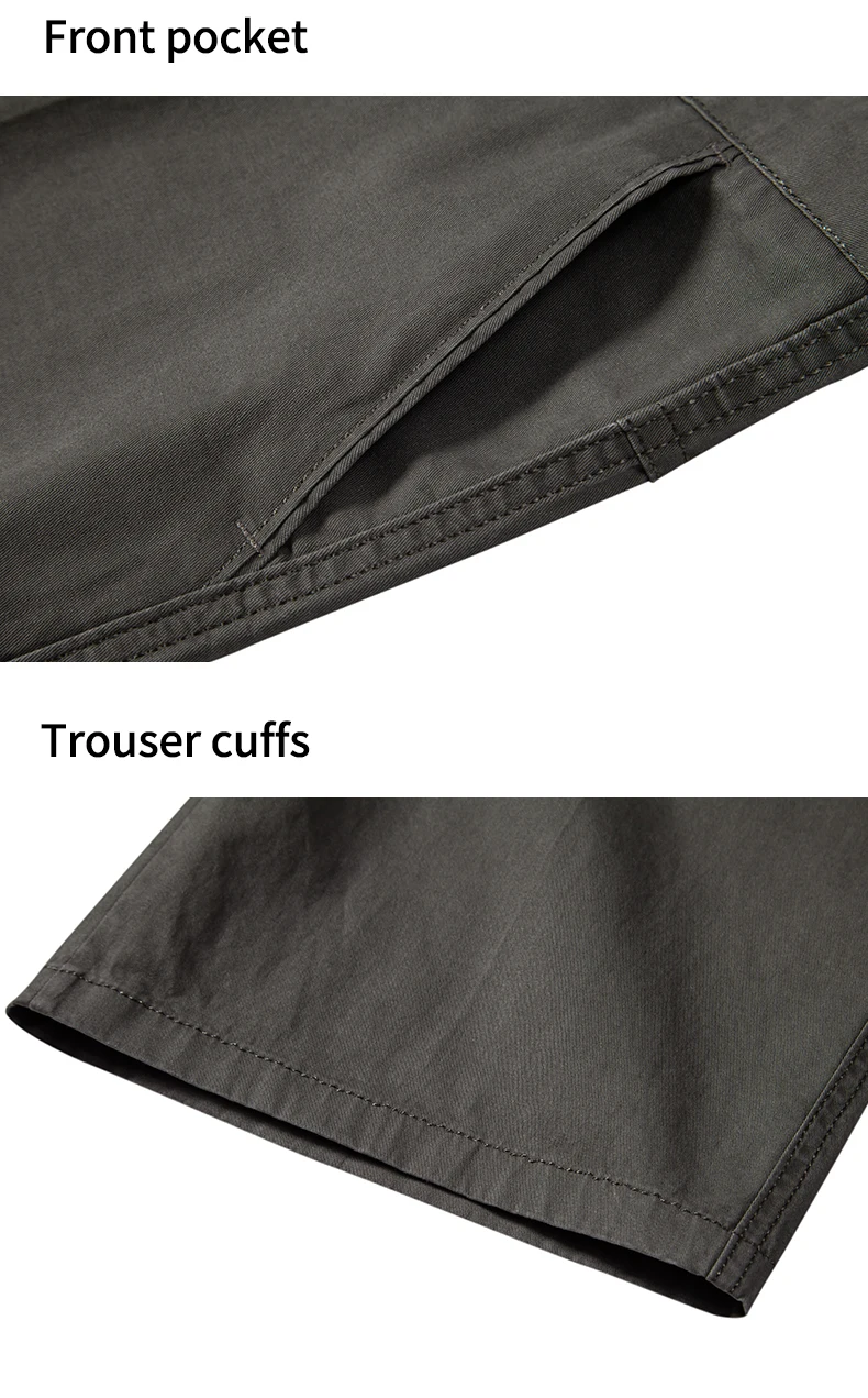 Summer Men Shorts 100% Cotton Mens Casual Shorts Male Bermuda Cargo Overalls Sport Work Shorts