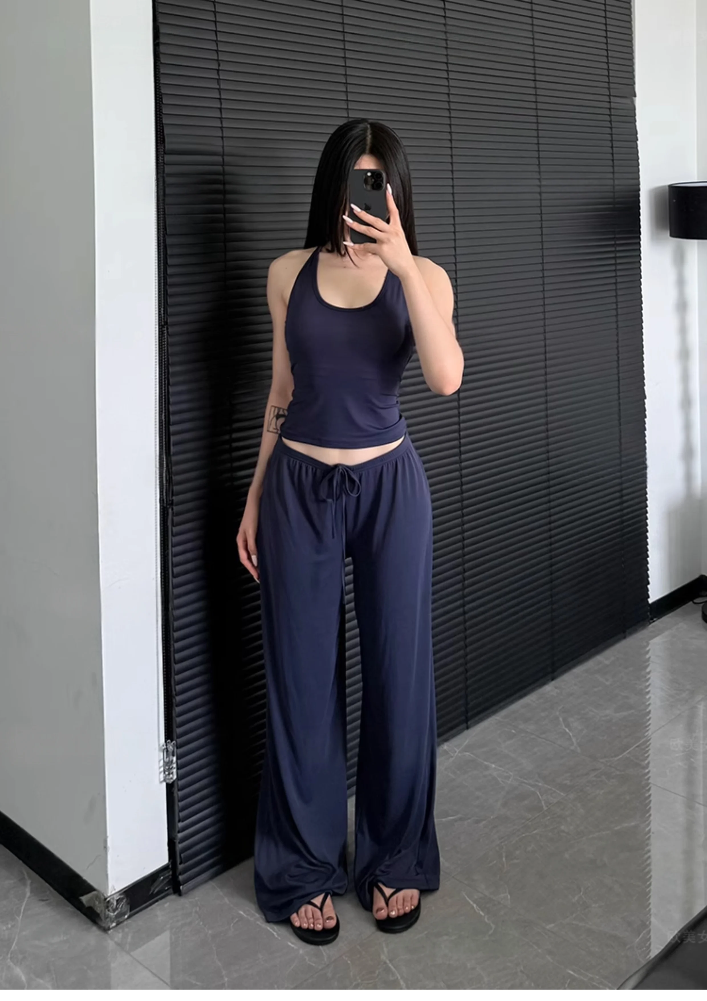 Ctenkevet-High Waist Wide-Leg Yoga Joggers for Women, Female Casual Tracksuit Bottoms, Straight Outdoor Baggy Sweatpants, Autumn