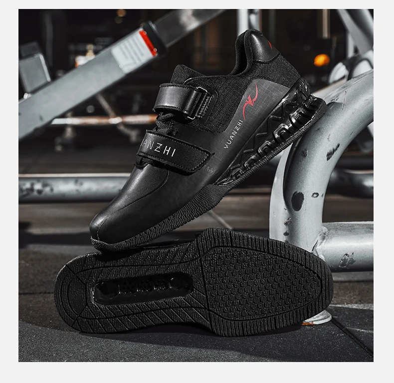 Men Weightlifting Squat Original Deadlift Professional Shoes Non Slip Sneakers Training Sports Fitness Gym Weightlifting Shoes