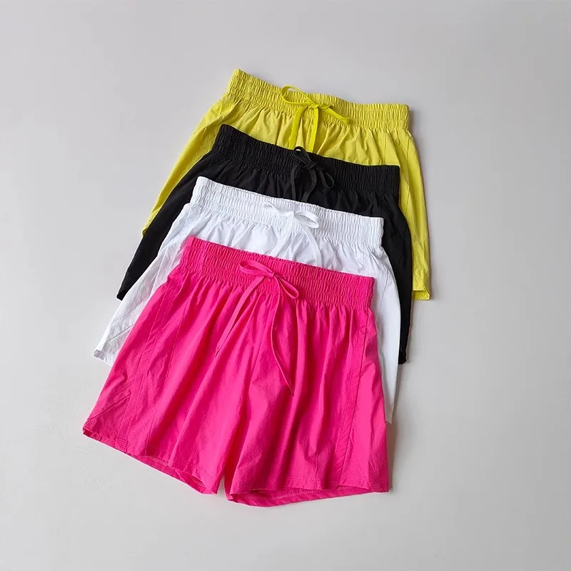 Summer Women's High Running Yoga Shorts Control Running Shorts 2 in 1 Leisure Short Pants Cycling Shorts Sports Shorts