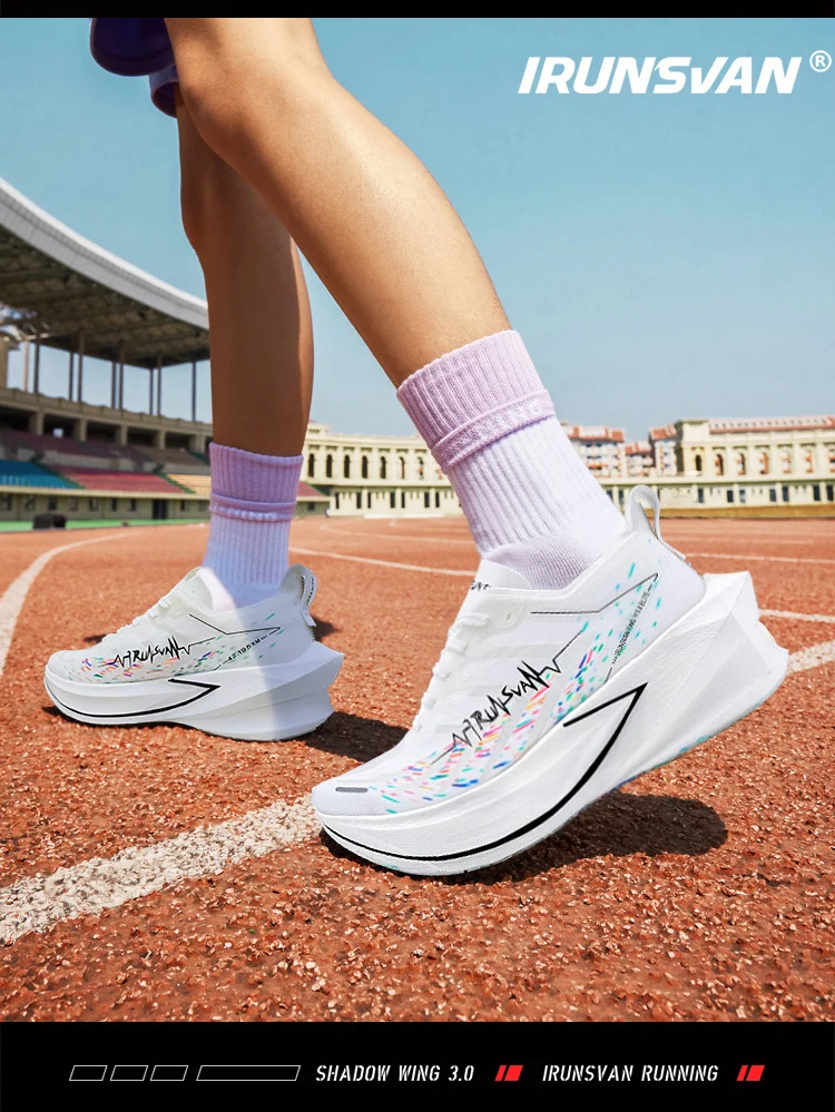 IRUNSVAN Carbon Plate Sports Shoes Are Exclusively Designed for Mass and Advanced Runners to Run Marathons Unisex 13125