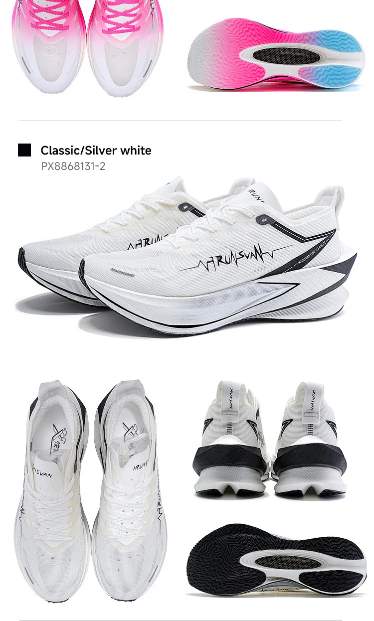 IRUNSVAN Carbon Plate Sports Shoes Are Exclusively Designed for Mass and Advanced Runners to Run Marathons Unisex 13125